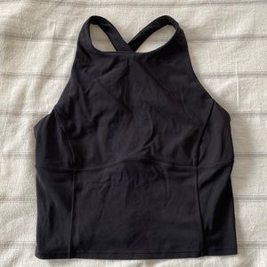 Lululemon Key to Balance Yoga Tank Top - size 8 - Black